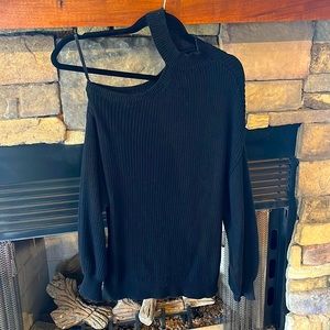 Black Off The Shoulder Top